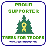 Proud Supporter – Trees for Troops – www.treesfortroops.org