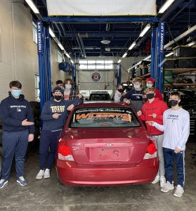 Wilbert’s U-Pull It Donates Car to Webster-Thomas High School Automotive Class