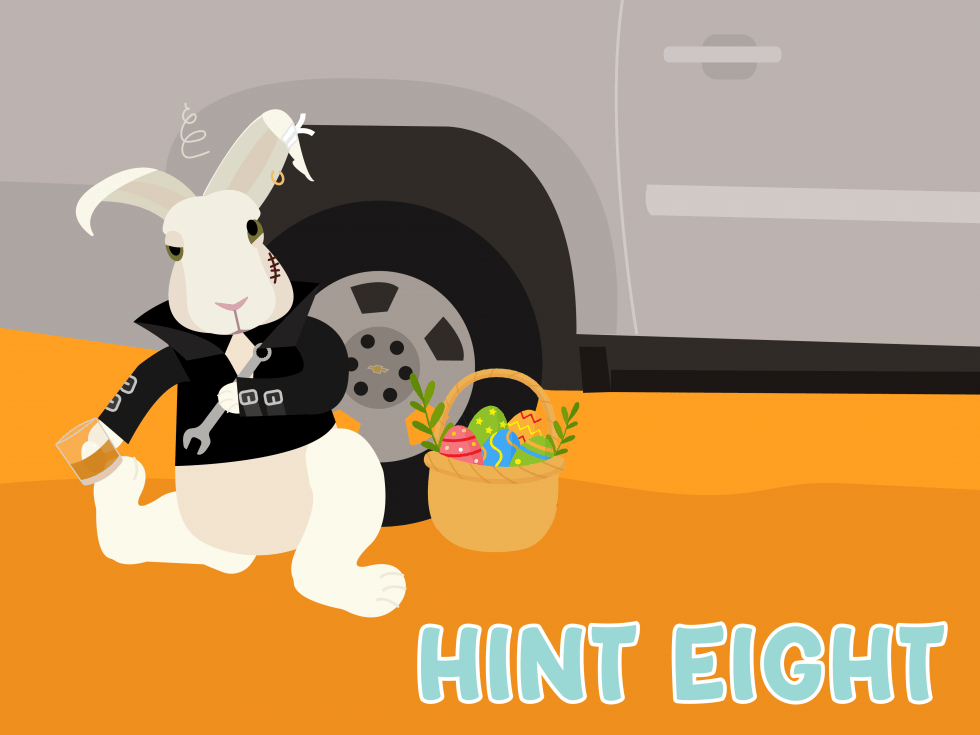 Hint #8 (Last one!): Wrenches has been drinking some-burban in the GM Truck section!