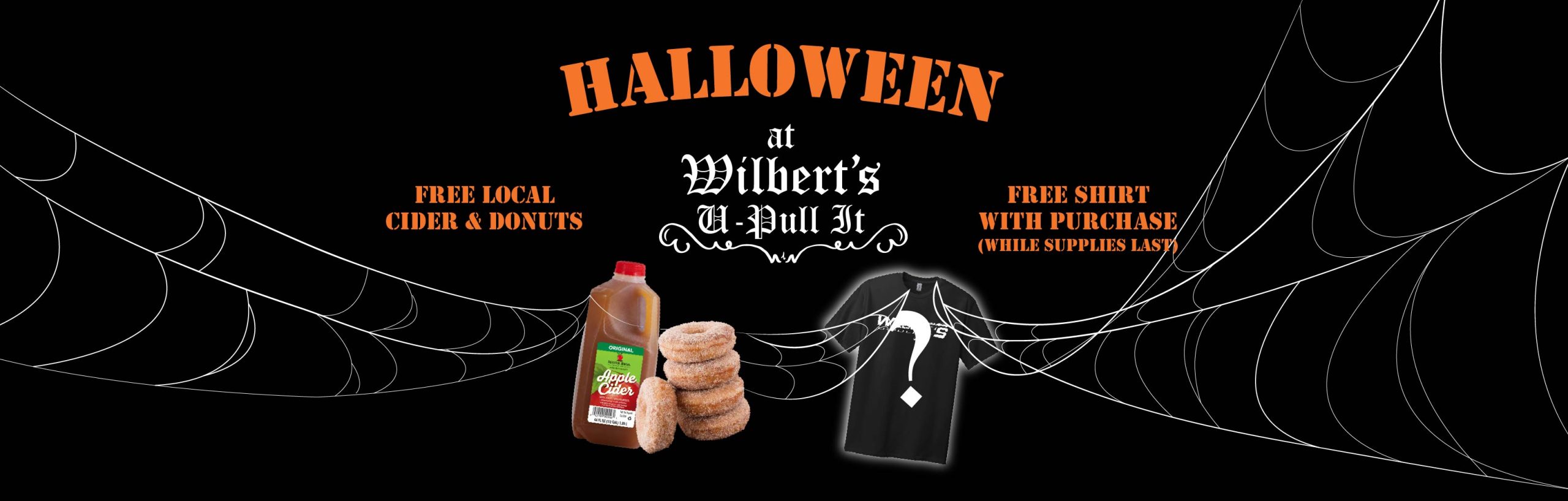 Wilbert's Halloween Event