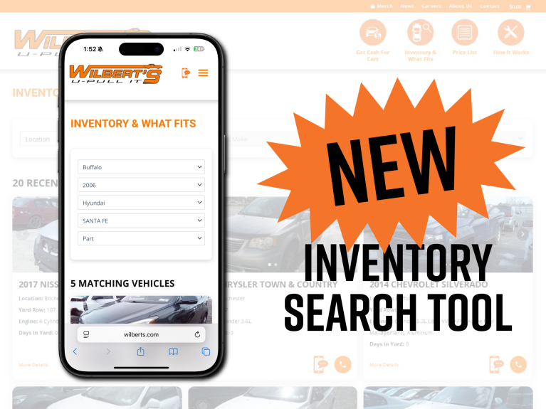 New inventory search tool